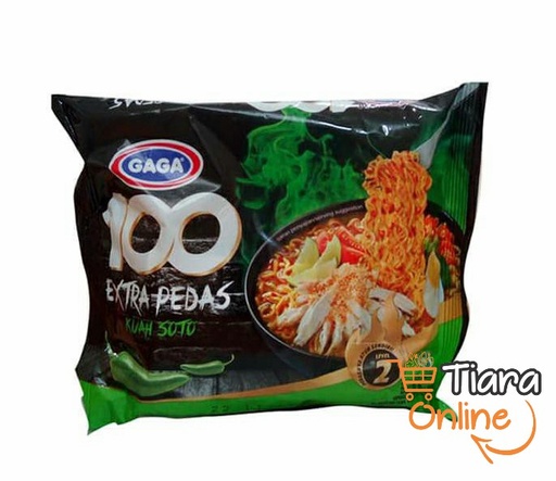 [1184574] GAGA - MIE 100 EXTRA PEDAS KUAH SOTO : 75 GR