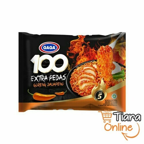 [1183317] GAGA - MIE 100 GORENG EXTRA PEDAS JALAPENO : 88 GR