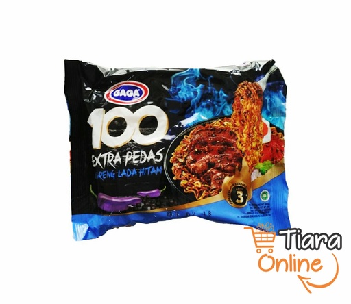 [1184428] GAGA MIE 100 GORENG LADA HITAM : 85 GR