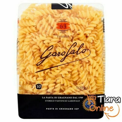 [1183950] GAROFALO - FUSILLI 63 : 500 GR