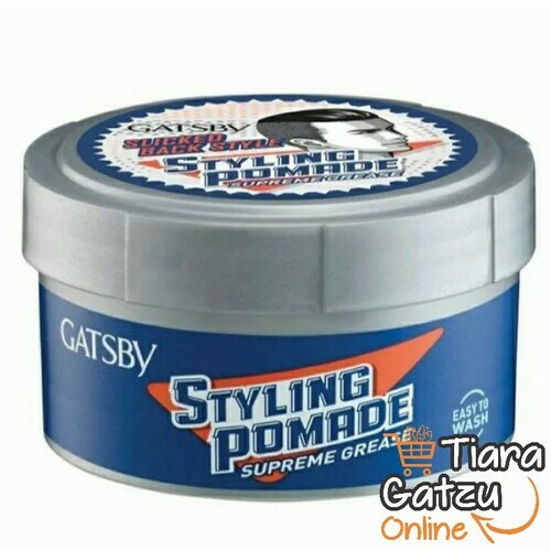 [0274081] GATSBY - STYLING POMADE SUPREME GREASE : 80 GR