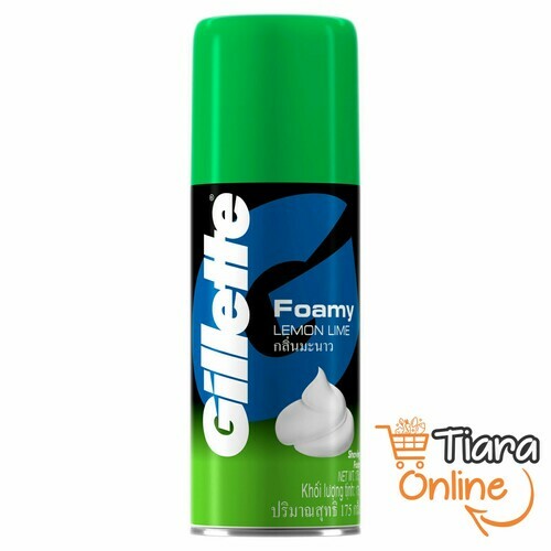 [0203460] GILLETTE - FOAMY LEMON LIME : 175 GR