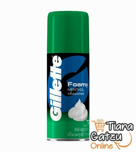 [0204027] GILLETTE - FOAMY MENTHOL : 175 GR