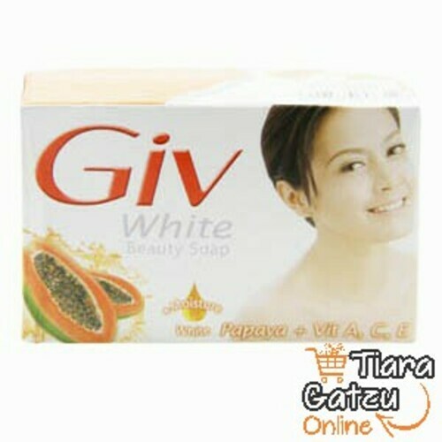 [0214846] GIV WHITE PAPAYA SOAP : 76 GR