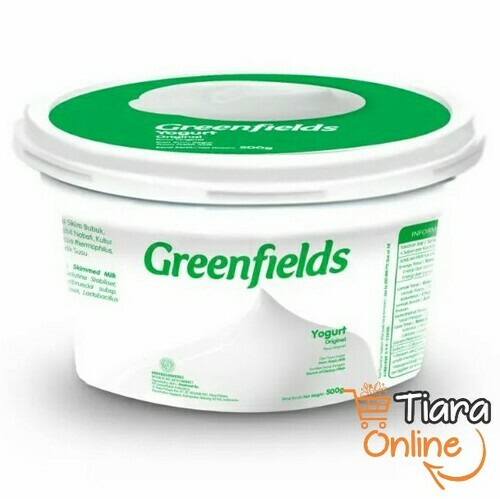 [1814109] GREENFIELDS - YOGURT ORIGINAL : 500 GR