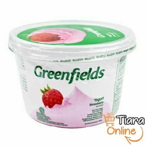 [1814111] GREENFIELDS - YOGURT STRAWBERRY : 500 GR