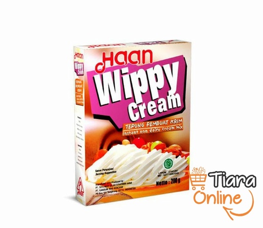 [1134197] HAAN WIPPY CREAM : 200 GR