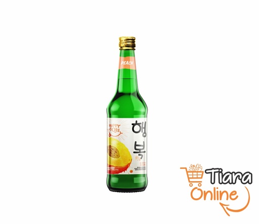 [1293357] HAPPY - SOJU PEACH : 360 ML