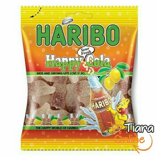 [1443456] HARIBO - HAPPY COLA SOUR FRESH : 80 GR