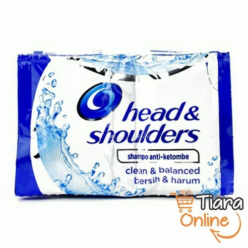 [0265382] HEAD & SHOULDERS - SHAMPOO CLEAN & BALANCED : 12X10ML