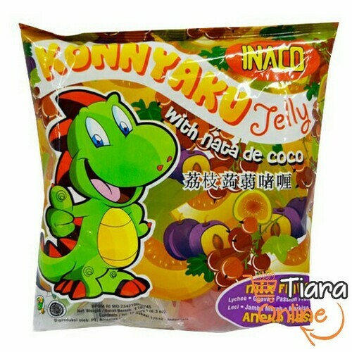 [1443076] INACO - JELLY KONNYAKU ANEKA RASA : 180 GR