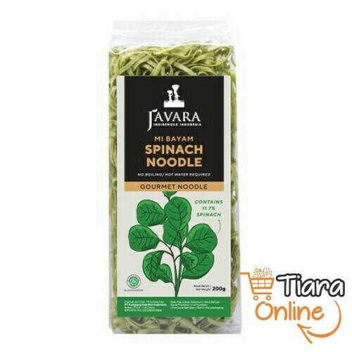 [1184285] JAVARA - SPINACH NOODLE : 200 GR