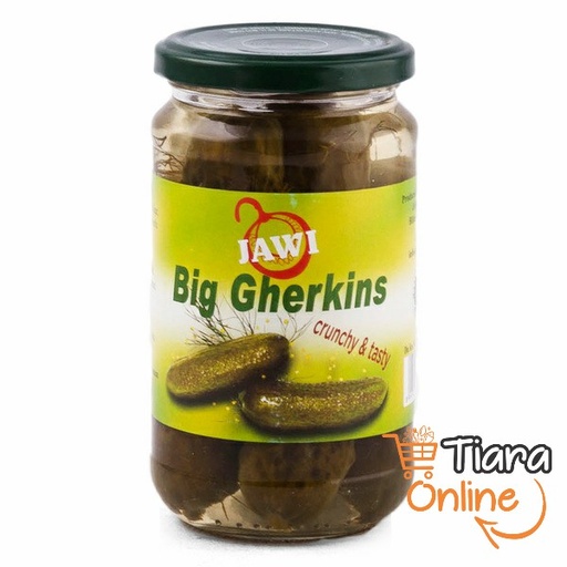 [1013820] JAWI - BIG GHERKINS CRUNCHY & TASTY : 500 GR