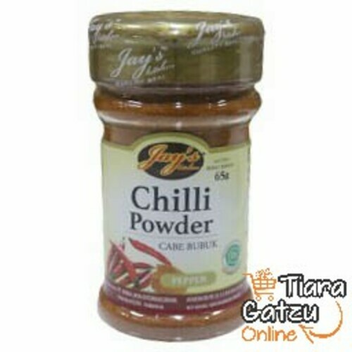 [1114641] JAY'S JAYS CHILLI POWDER : 65 GR