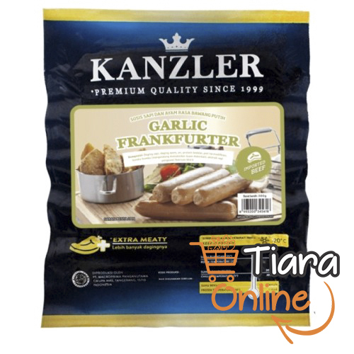 [1873746] KANZLER GARLIC FRANKFURTER : 300 GR