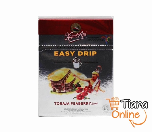 [1124896] KAPAL API - EASY DRIP TORAJA PEABERRY : 5X10 GR