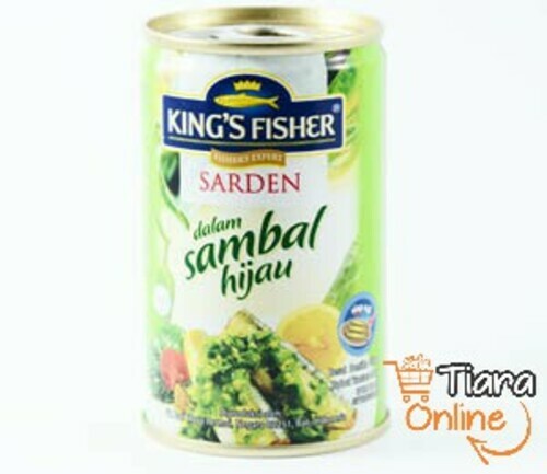 [1093431] KING'S FISHER - KING\\'S FISHER SARDINE SAMBAL HIJAU : 155 GR