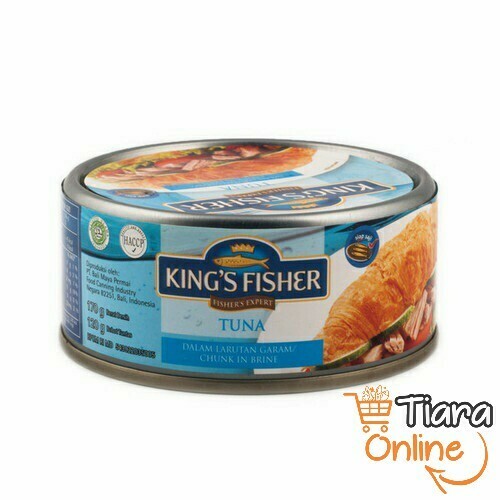 [1093138] KING'S FISHER - KING\\'S FISHER TUNA IN BRINE : 185 GR