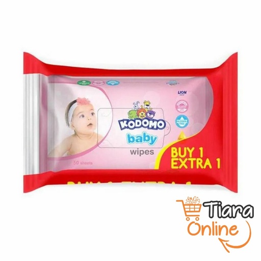 [0364382] KODOMO - BABY WIPES RICE MILK : 2X50'S