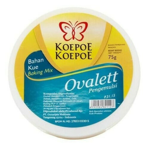 [1133826] KOEPOE KOEPOE - OVALETT : 75 GR