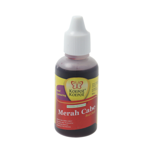 [1133811] KOEPOE KOEPOE - PEWARNA : 30 ML MERAH CABE