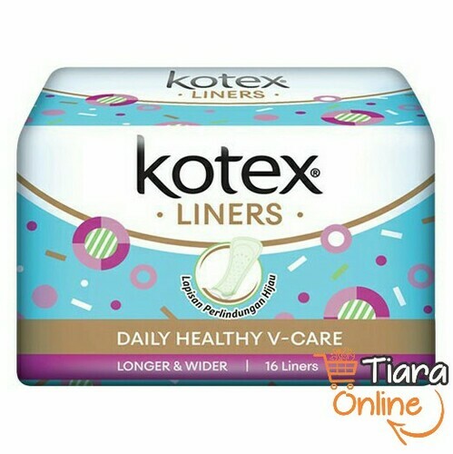 [0233602] KOTEX - FRESH LINERS LONG & WIDE ANTI BACTERIA : 16'S