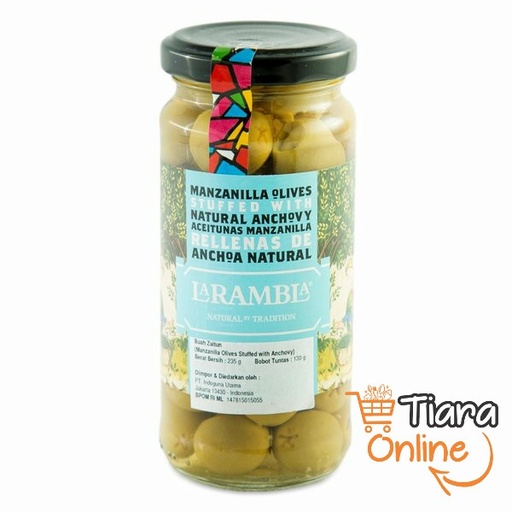 [1013549] LA RAMBLA - OLIVES ANCHOVIES : 235 GR