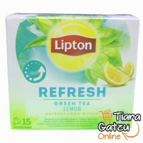 [1125238] LIPTON REFRESH GREEN TEA : 15X1.6 GR