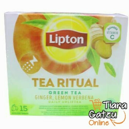 [1125239] LIPTON TEA RITUAL GREENTEA : 15X1.6 GR