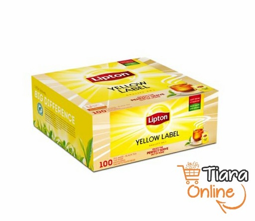 [1124880] LIPTON TEA YELLOW LABEL : 100X2 GR