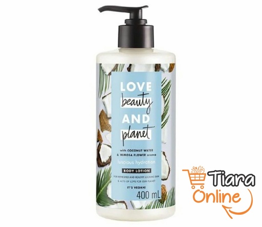 [0284364] LOVE BEAUTY AND PLANET BODY LOTION LUSCIOUS HYDRATION : 400 ML