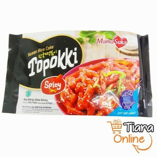 [1184669] MAMA SUKA - TOPOKKI SPICY : 134 GR