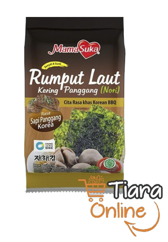 [1416669] MAMASUKA - RUMPUT LAUT BBQ : 2X4.5 GR