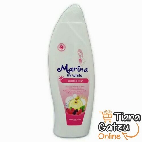 [0283108] MARINA BODY LOTION UV WHITE BRIGHT & FRESH : 185 ML