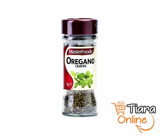 [1163710] MASTERFOODS - OREGANO LEAVES : 5 GR