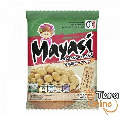 [1413194] MAYASI - KACANG JEPANG BAWANG : 12 GR