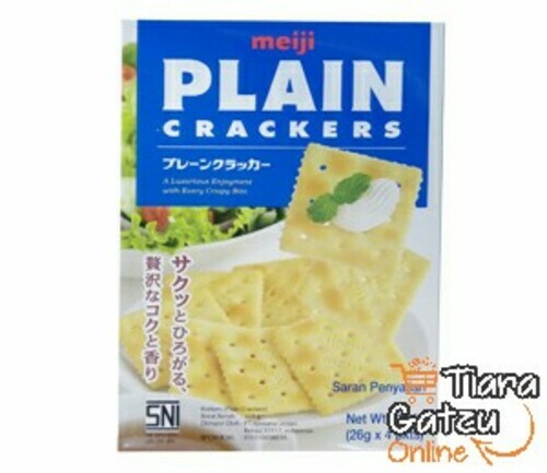 [1425737] MEIJI - PLAIN CRACKERS BOX : 104 GR