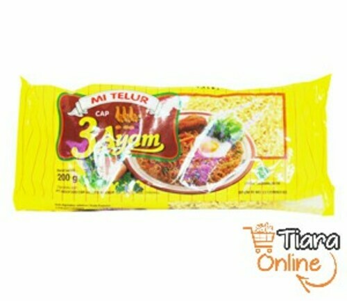 [1183204] BURUNG DARA - MI TELOR SUPER CAP 3 AYAM KUNING : 200 GR