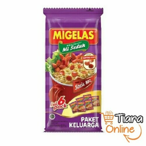 [1184593] MIGELAS - SOSIS BBQ PAKET : 6X28 G