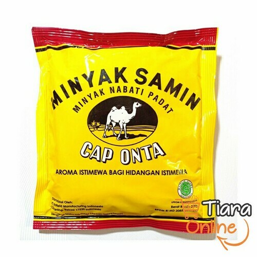 [1143523] ONTA - MINYAK SAMIN PADAT CAP : 200 GR