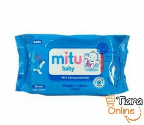 [0363444] MITU - SOFT CARE WIPES REF BLUE : 24'S