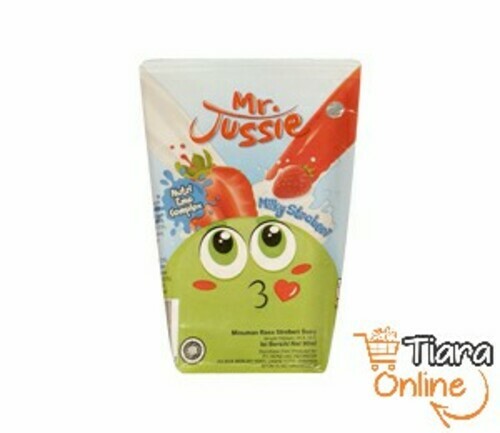 [1302090] MR JUSSIE - MR. JUSSIE MILKY STROBERI SUSU : 90 ML