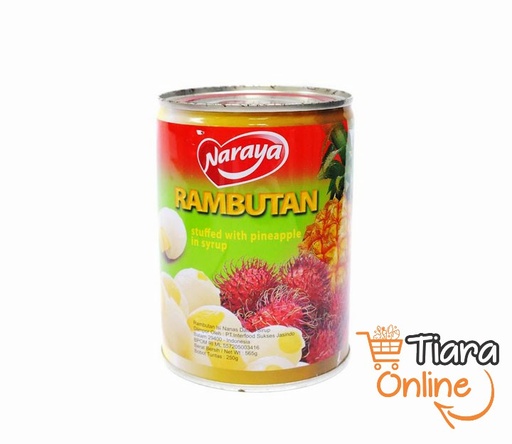 [1013920] NARAYA - RAMBUTAN WITH PINEAPPLE : 565 GR