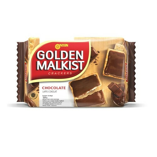 [1426000] NISSIN - GOLDEN MALKIST CHOCOLATE : 120 GR