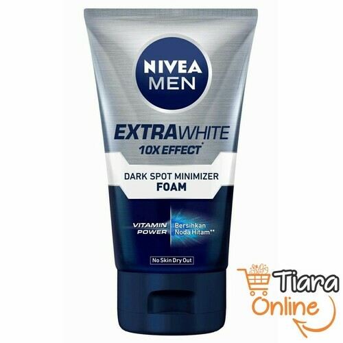 [0203232] NIVEA MEN EXTRA WHITE DARK SPORT FOAM : 100 ML