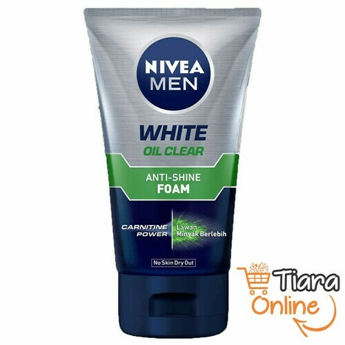 [0203376] NIVEA MEN FACIAL FOAM OIL CLEAR WHITENING : 100 ML