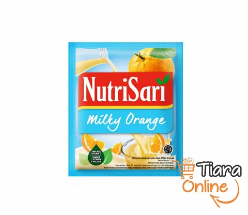 [1125155] NUTRISARI - MILKY ORANGE : 10X11 GR