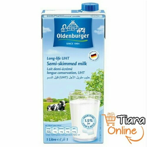 [1302222] OLDENBURGER - UHT SEMI SKIM MILK : 1 L