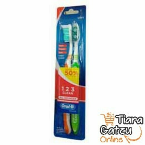 [0333446] ORAL B - 123 ALL ROUNDER SIKAT GIGI : CLEAN