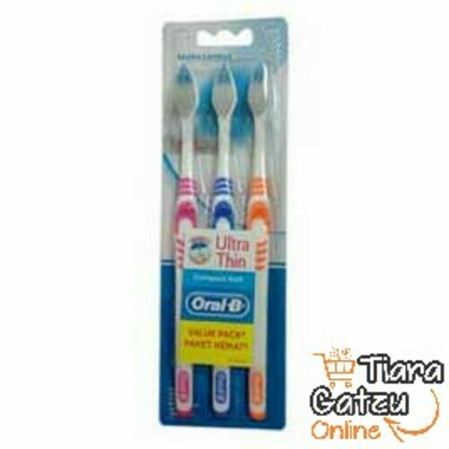 [0333427] ORAL B - ULTRATHIN COMPACT SOFT : 3'S